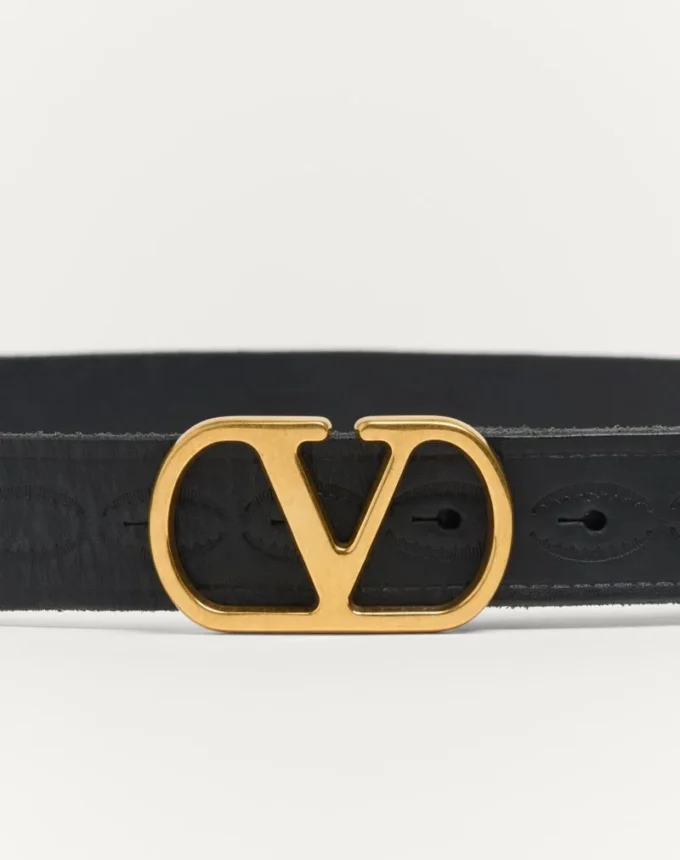 VLogo Signature Gürtel aus Kalbsleder 30 mm VLogo Signature Gürtel aus Kalbsleder 30 mm