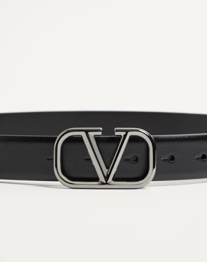 VLogo Signature Gürtel aus Kalbsleder 30 mm