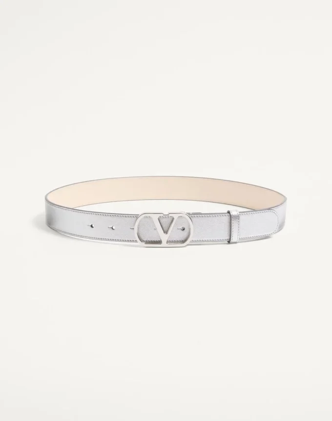 Vlogo Signature Gürtel aus laminiertem Kalbsleder 30 mm Vlogo Signature Gürtel aus laminiertem Kalbsleder 30 mm