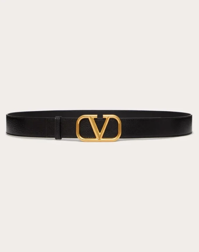 Vlogo Signature Gürtel aus Ombré-Rindsleder