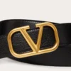 Vlogo Signature Gürtel aus Ombré-Rindsleder