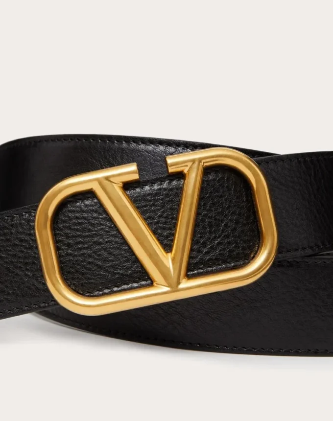 Vlogo Signature Gürtel aus Ombré-Rindsleder
