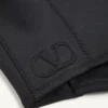 VLogo Signature Jersey-Kapuze mit Reißverschluss