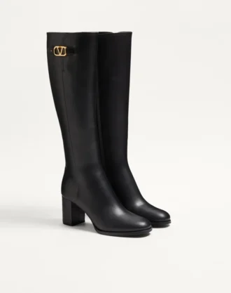 Vlogo Signature Kalbslederstiefel 70 mm
