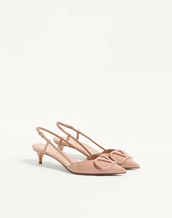 Vlogo Signature Lackleder-Slingback-Pumps 40 mm / 1,6 Zoll