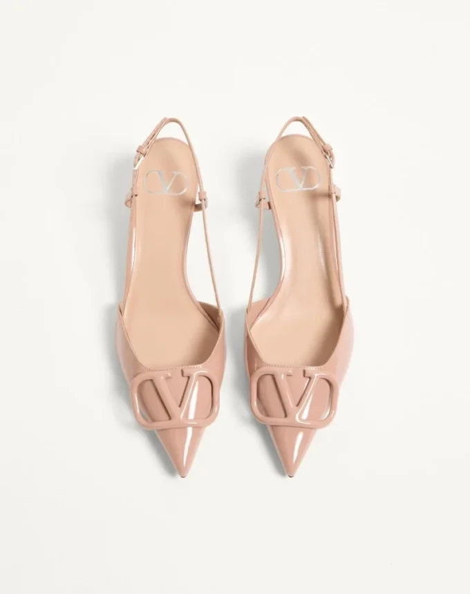 Vlogo Signature Lackleder-Slingback-Pumps 40 mm / 1,6 Zoll