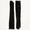 VLogo Signature Lange Chenille-Handschuhe