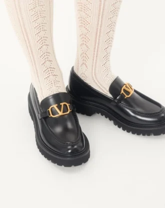 Vlogo Signature Loafer aus Kalbsleder Vlogo Signature Loafer aus Kalbsleder
