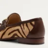 Vlogo Signature Loafer aus Kalbsleder mit Pony-Effekt, 20 mm