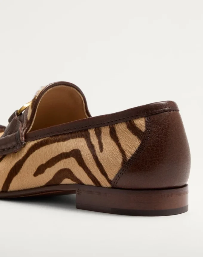 Vlogo Signature Loafer aus Kalbsleder mit Pony-Effekt, 20 mm