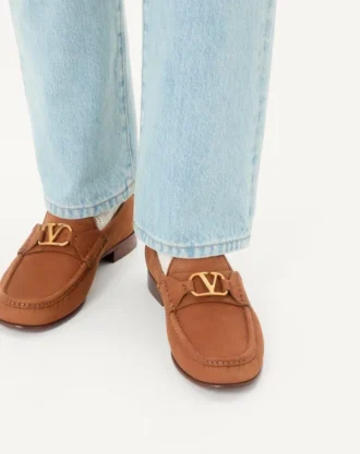 VLogo Signature Loafer aus Wildleder
