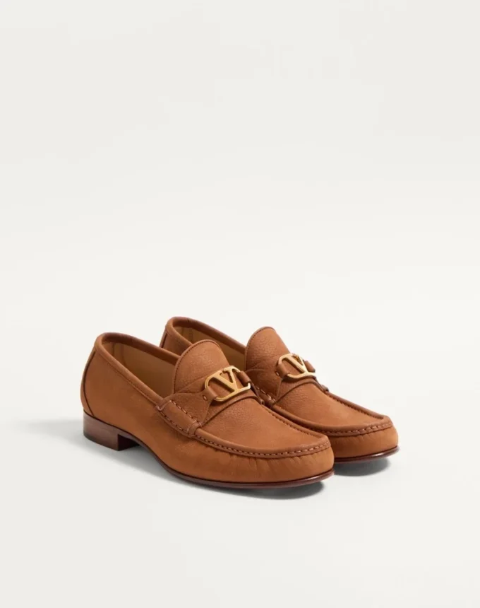 VLogo Signature Loafer aus Wildleder
