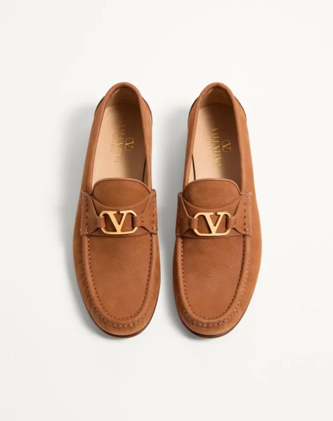VLogo Signature Loafer aus Wildleder