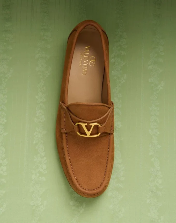 VLogo Signature Loafer aus Wildleder