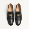 Vlogo Signature Loafer aus Ziegenleder mit Fransen