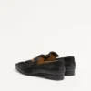 Vlogo Signature Loafer aus Ziegenleder mit Fransen