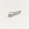 Vlogo Signature Metall-Krawattenklammer mit Swarovski®-Kristallen und Perle Vlogo Signature Metall-Krawattenklammer mit Swarovski®-Kristallen und Perle