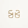 Vlogo Signature Metall-Ohrringe
