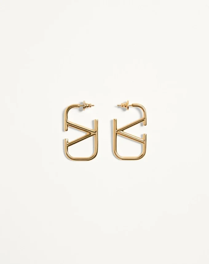 Vlogo Signature Metall-Ohrringe