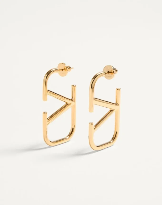 Vlogo Signature Metall-Ohrringe