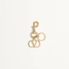 Vlogo Signature Metall-Taschenanhänger mit Schlüsselring