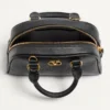 VLogo Signature Mini-Bowlingtasche aus genarbtem Kalbsleder VLogo Signature Mini-Bowlingtasche aus genarbtem Kalbsleder