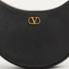 Vlogo Signature Mini-Hobo-Tasche aus genarbtem Kalbsleder Vlogo Signature Mini-Hobo-Tasche aus genarbtem Kalbsleder