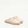 Vlogo Signature Mule aus genarbtem Kalbsleder 25 mm Vlogo Signature Mule aus genarbtem Kalbsleder 25 mm