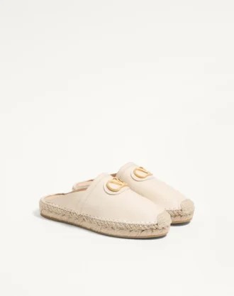 Vlogo Signature Mule aus genarbtem Kalbsleder 25 mm