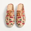 Vlogo Signature Mule mit Cherryfic-Motiv 25 mm Vlogo Signature Mule mit Cherryfic-Motiv 25 mm