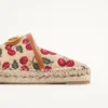 Vlogo Signature Mule mit Cherryfic-Motiv 25 mm Vlogo Signature Mule mit Cherryfic-Motiv 25 mm