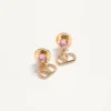 Vlogo Signature Ohrringe aus Metall und Swarovski®-Kristallen