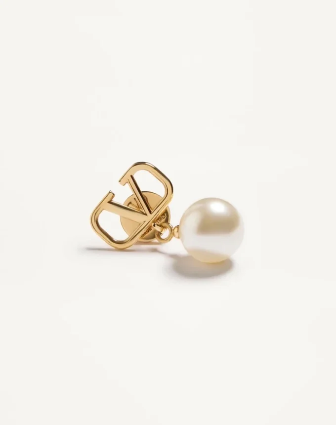 Vlogo Signature Ohrringe mit Swarovski®-Perlen Vlogo Signature Ohrringe mit Swarovski®-Perlen