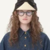 Vlogo Signature Panama-Bucket-Hat mit Satinschleife Vlogo Signature Panama-Bucket-Hat mit Satinschleife