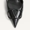 Vlogo Signature Pumps aus Kalbsleder mit Fersenriemen, 80 mm / 3,15 Zoll.