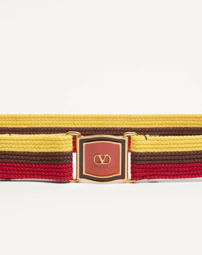 Vlogo Signature Ribbon Belt 40 mm Vlogo Signature Ribbon Belt 40 mm