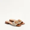 Vlogo Signature Slide Sandal aus Canvas 20 mm