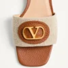 Vlogo Signature Slide Sandal aus Canvas 20 mm