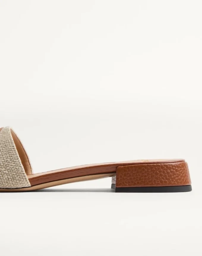 Vlogo Signature Slide Sandal aus Canvas 20 mm