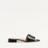 Vlogo Signature Slide Sandal aus Kalbsleder 20 mm