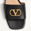 Vlogo Signature Slide Sandal aus Kalbsleder 20 mm