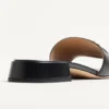 Vlogo Signature Slide Sandal aus Kalbsleder 20 mm