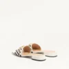 Vlogo Signature Slide Sandal aus Plus De Pois-Stoff 20 mm Vlogo Signature Slide Sandal aus Plus De Pois-Stoff 20 mm