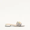 Vlogo Signature Slide Sandal aus Plus De Pois-Stoff 20 mm Vlogo Signature Slide Sandal aus Plus De Pois-Stoff 20 mm