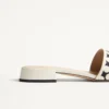 Vlogo Signature Slide Sandal aus Plus De Pois-Stoff 20 mm Vlogo Signature Slide Sandal aus Plus De Pois-Stoff 20 mm
