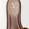 Vlogo Signature Slide Sandal mit Häkelstickerei Vlogo Signature Slide Sandal mit Häkelstickerei