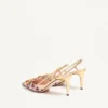 VLogo Signature Slingback Décolleté mit Cherryfic-Stickerei 80 mm VLogo Signature Slingback Décolleté mit Cherryfic-Stickerei 80 mm