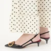 Vlogo Signature Slingback-Pumps aus Kalbsleder 40 mm / 1,6 Zoll
