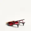 Vlogo Signature Slingback-Pumps aus Kalbsleder 40 mm / 1,6 Zoll
