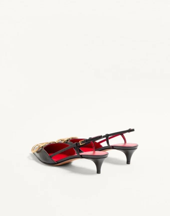 Vlogo Signature Slingback-Pumps aus Kalbsleder 40 mm / 1,6 Zoll